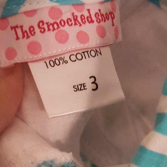 NWOT smocked dress ocean creatures - Picture 3 of 4